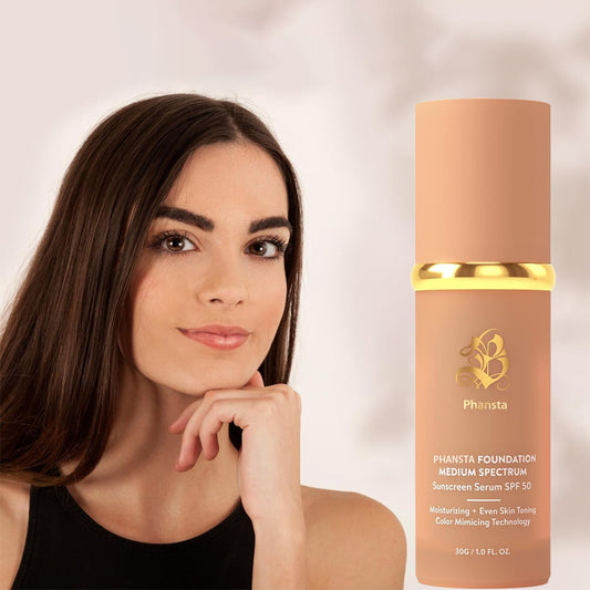 Cross-border hit 4 in 1 foundation Liquid 4 in 1 foundation moisturizing concealer